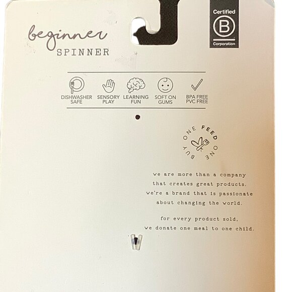 Bella Tunno Origami Silicone Teether Beginner Spinner NEW Learning Toy Green - Picture 8 of 8